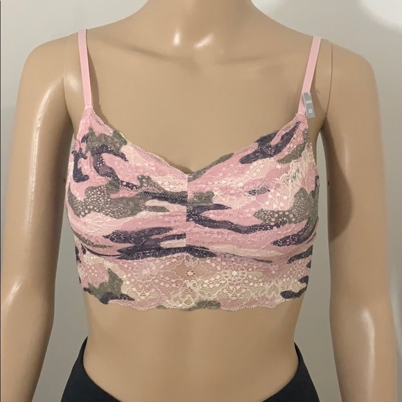 PINK Victoria's Secret Other - New VS Victoria’s Secret Pink Camo Print Lace Bralette